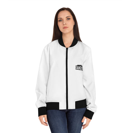 Fierce Shark Women's Bomber Jacket - Cool Graphic Outerwear for Trendy Style