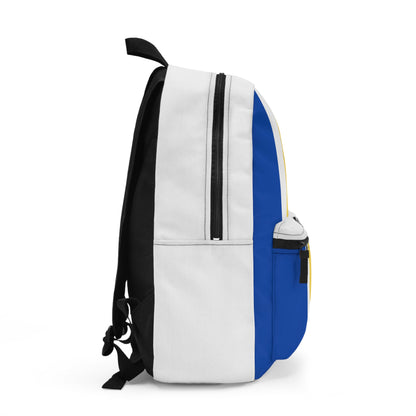 Stylish Color-Blocked Backpack - Perfect for School, Travel, and Everyday Use